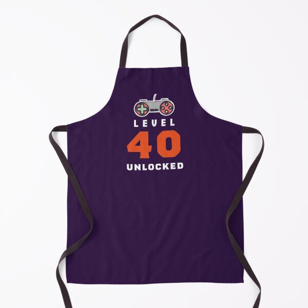 Item preview, Level 40 Unlocked Retro, Funny Video Gamer 40th Birthday Gift, 40 Years Old Vintage designed and sold by Boom-llqb.
