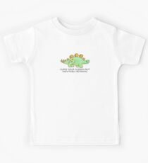 Firefly Wash's stegosaurus quote. Kids Tee