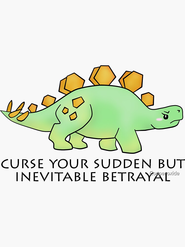 Firefly Wash's stegosaurus quote. by Copperoxide