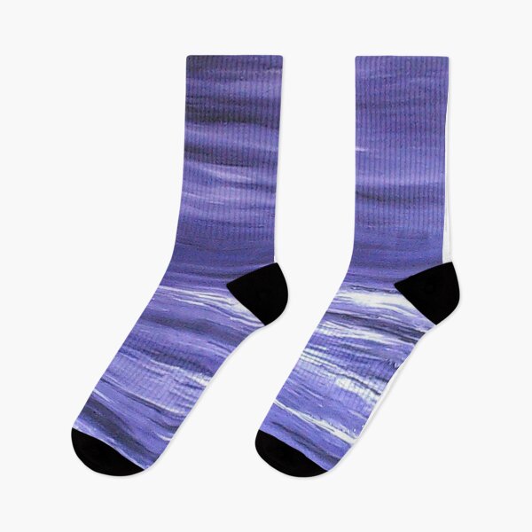 Item preview, Abstract ocean purple and black designed and sold by mysticmern.