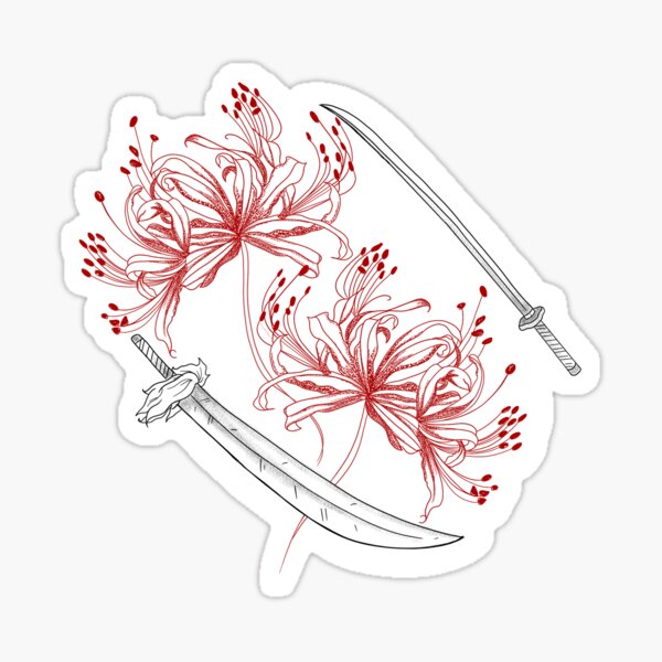 Tessaiga and Tenseiga Sticker