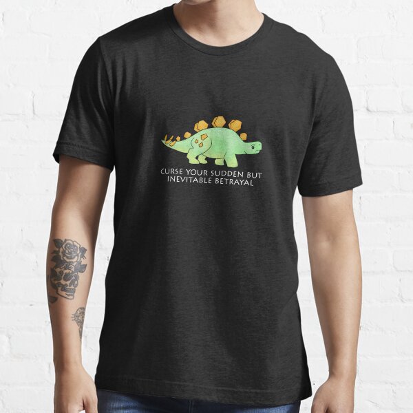 Firefly Wash's stegosaurus quote. (darker backgrounds) Essential T-Shirt