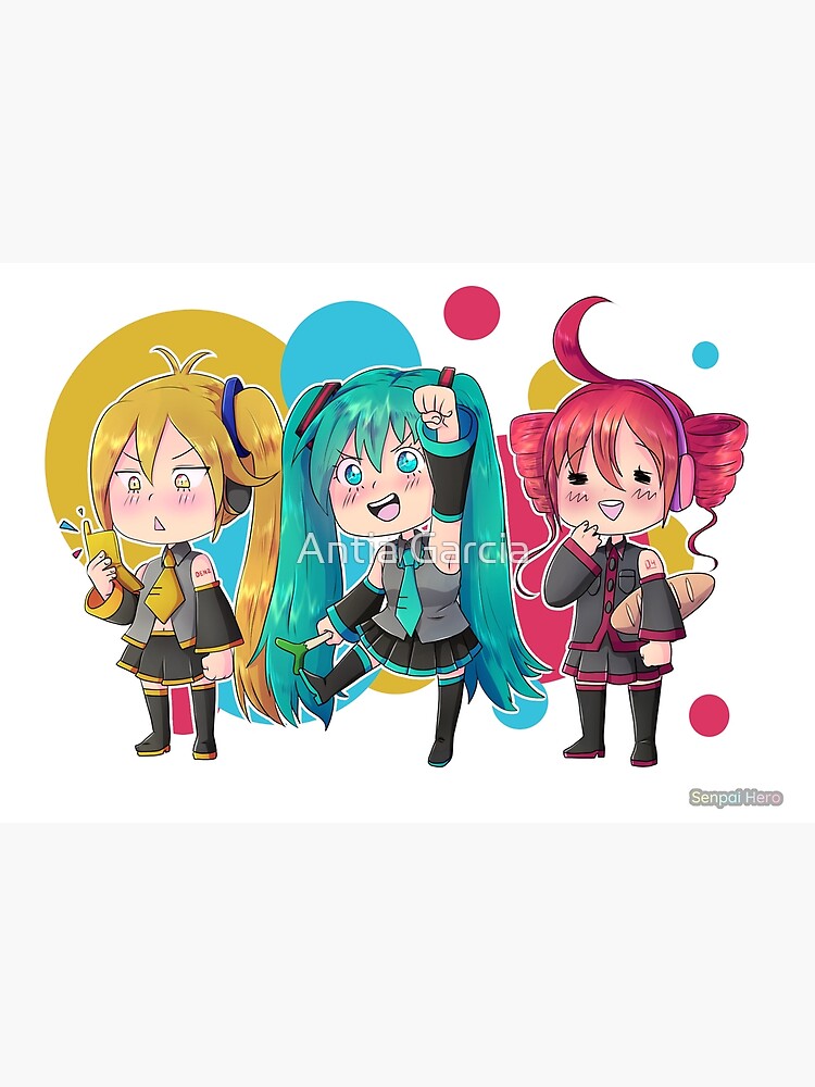 Triple Baka Squad Sticker for Sale by coupic