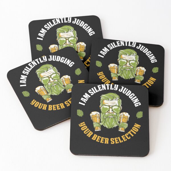 Item preview, I Am Judging Your Beer Funny Craft Beer Gift designed and sold by CatRobot.