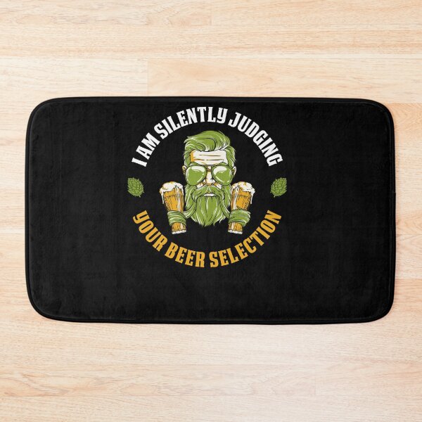 Item preview, I Am Judging Your Beer Funny Craft Beer Gift designed and sold by CatRobot.