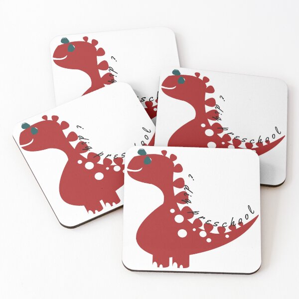 Item preview, cute dino with I DIG PRESCHOOL designed and sold by Hexagon98.