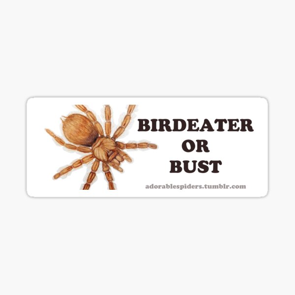 BIRDEATER OR BUST Sticker