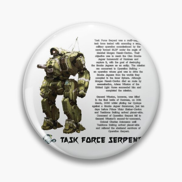 Item preview, Battletech Task Force Serpent Shirt designed and sold by JoelTillslay.