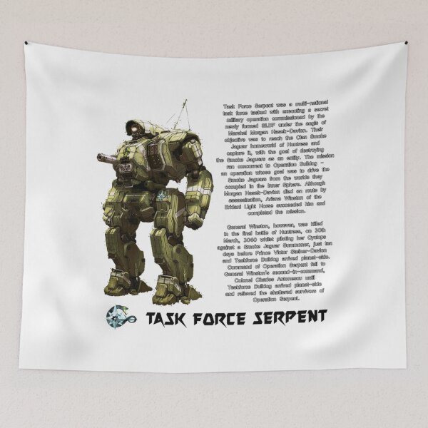 Item preview, Battletech Task Force Serpent Shirt designed and sold by JoelTillslay.