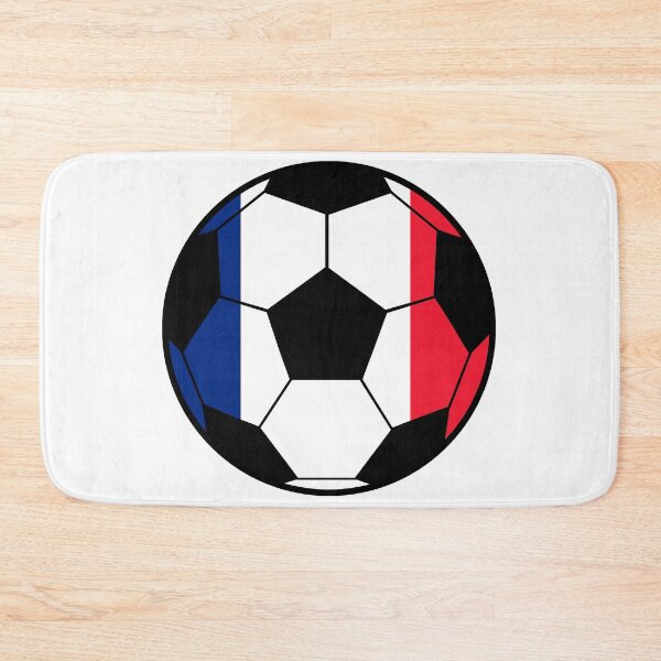 Artikelvorschau, Frankreich Fußball / Fußball Flaggengrafik entworfen und verkauft von iheartsport.