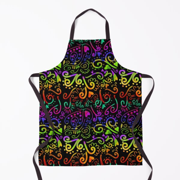 Item preview, Colorful Swirly Vine Pattern designed and sold by aniicreates.