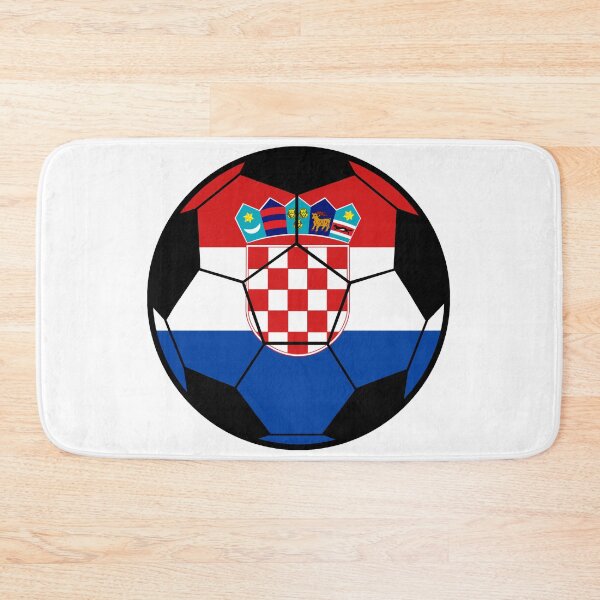 Artikelvorschau, Kroatien Fußball / Fußball Flaggengrafik entworfen und verkauft von iheartsport.