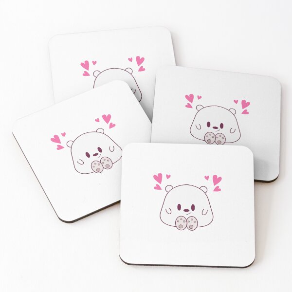Item preview, Ice Bear Kawaii White designed and sold by LeonardCooray.