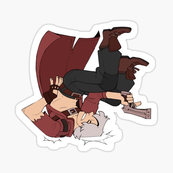 Dante - Devil May Cry - Lady Dante Sticker for Sale by Splatter