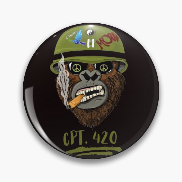 Item preview, CPT. 420 Weed Cannatees designed and sold by jmed70.