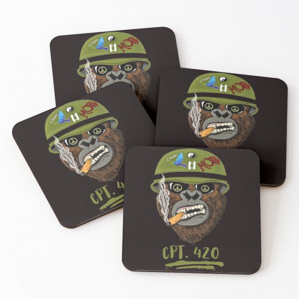 Item preview, CPT. 420 Weed Cannatees designed and sold by jmed70.