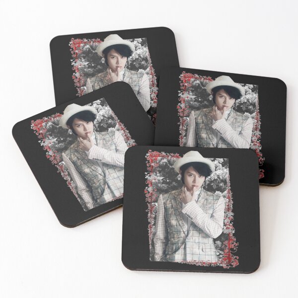 Item preview, Kim Heechul Super Junior Heechul Korean Kpop Floral Design designed and sold by Piosenka Art.