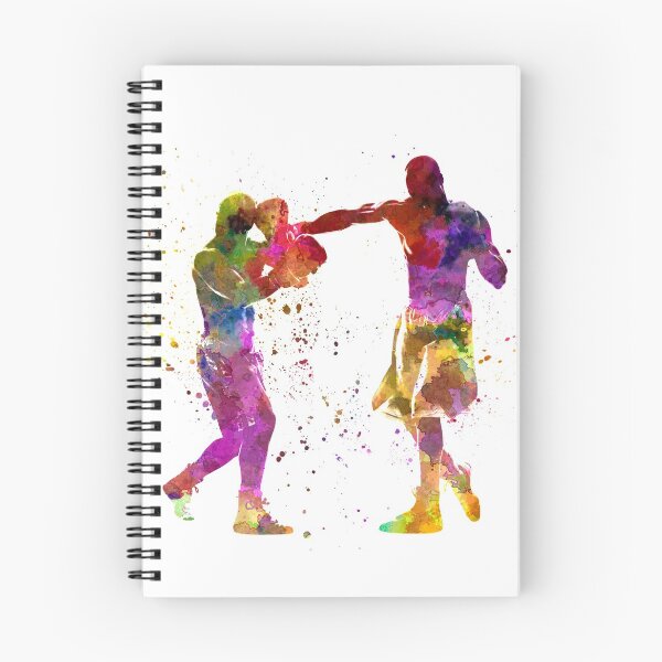 Artikelvorschau, Aquarell Boxkampf entworfen und verkauft von paulrommer.