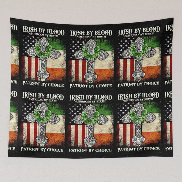 Item preview, Irish By Blood American By Birth, Patriot By Choice designed and sold by CooperSportGame.