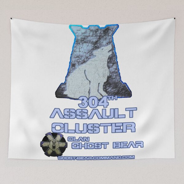 Artikelvorschau, Clan Ghost Bear 304. Angriffshaufen entworfen und verkauft von JoelTillslay.