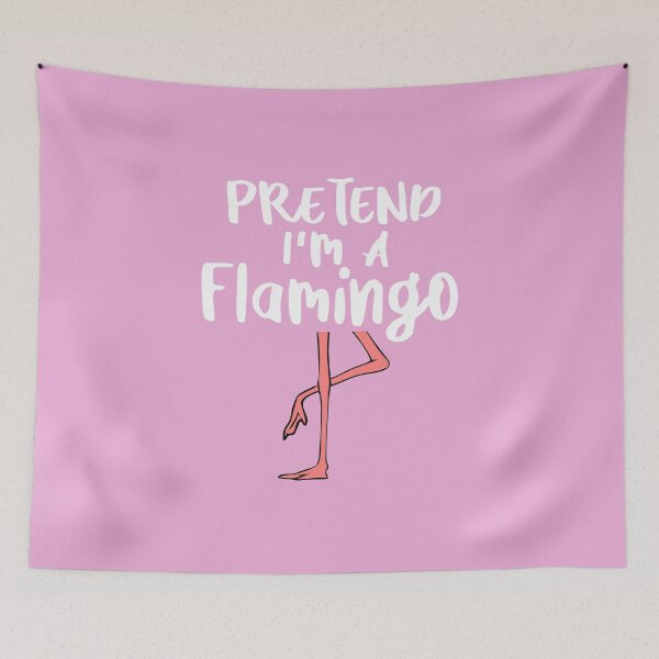 Item preview, Pretend I'm A Flamingo Pink Legs Funny Halloween Costume  designed and sold by alenaz.