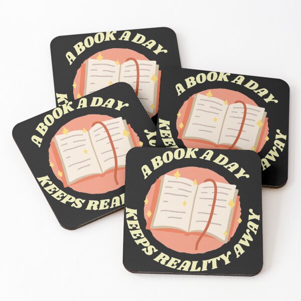 Item preview, A Book  A Day Keeps Reality Away designed and sold by syarifahrasul.