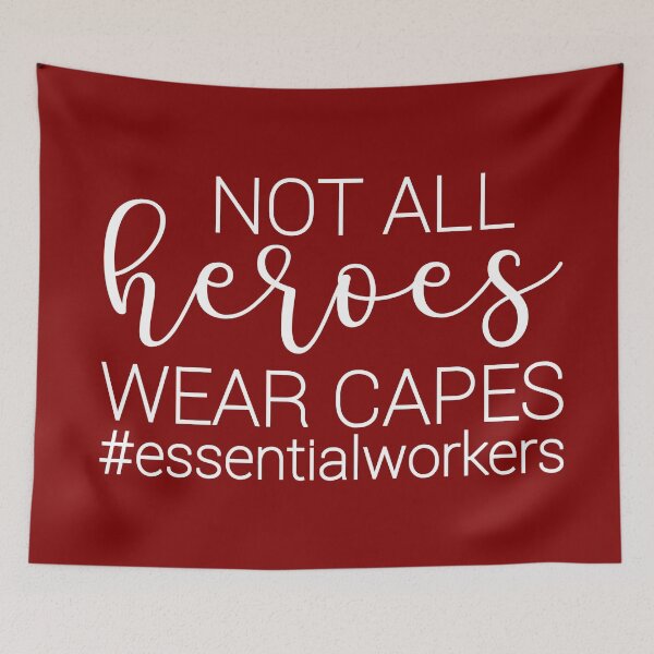 Item preview, Nurse essential workers - funny/inspirational nurse gift (white/grey) designed and sold by PickaSticka.