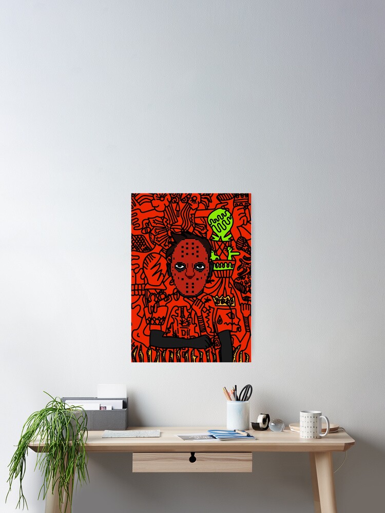 Thumbnail 2 von 3, Poster, The Hashmasks 462 designt und verkauft von CryptoLuke.