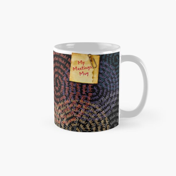 Item preview, My Meetings Mug. designed and sold by Alex Preiss.
