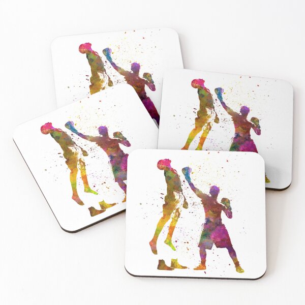 Item preview, Watercolor boxing match designed and sold by paulrommer.