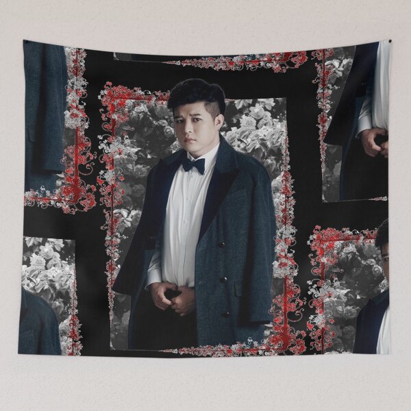 Item preview, Shin Donghee Super Junior Shindong Korean Kpop Floral Design designed and sold by Piosenka Art.
