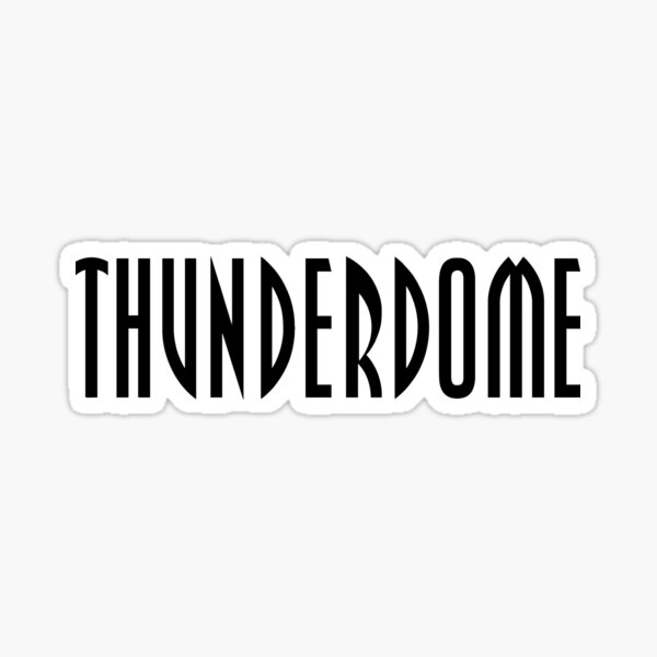 Meistverkaufte - Thunderdome Merchandise Sticker