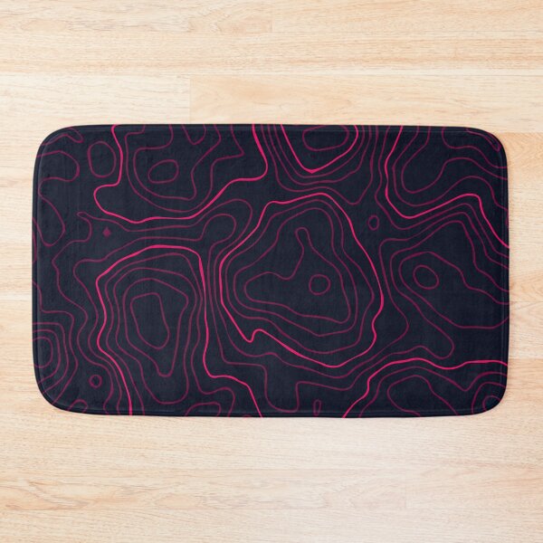 Item preview, Pink Topographic Lines designed and sold by LeonardCooray.