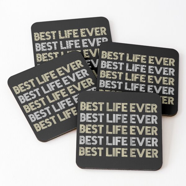 Item preview, BEST LIFE EVER. Stripes  designed and sold by KA DESIGNS.