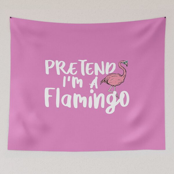 Item preview, Easy Flamingo Halloween Costume for Pink Flamingo Lovers designed and sold by alenaz.