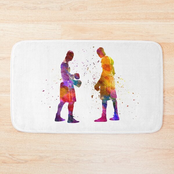 Item preview, Watercolor boxing match designed and sold by paulrommer.