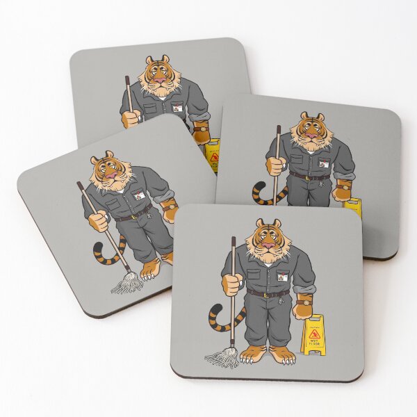 Item preview, Janitor Who Is Also A Tiger designed and sold by Jennifer-Smith.