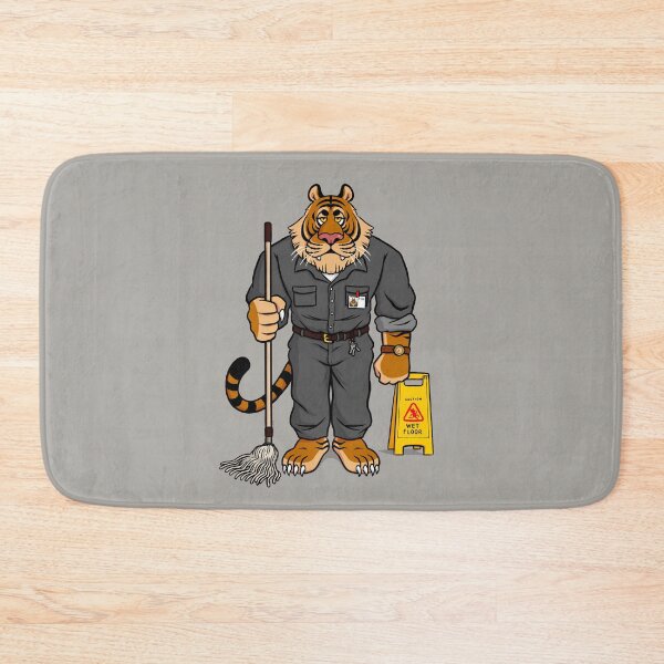 Item preview, Janitor Who Is Also A Tiger designed and sold by Jennifer-Smith.