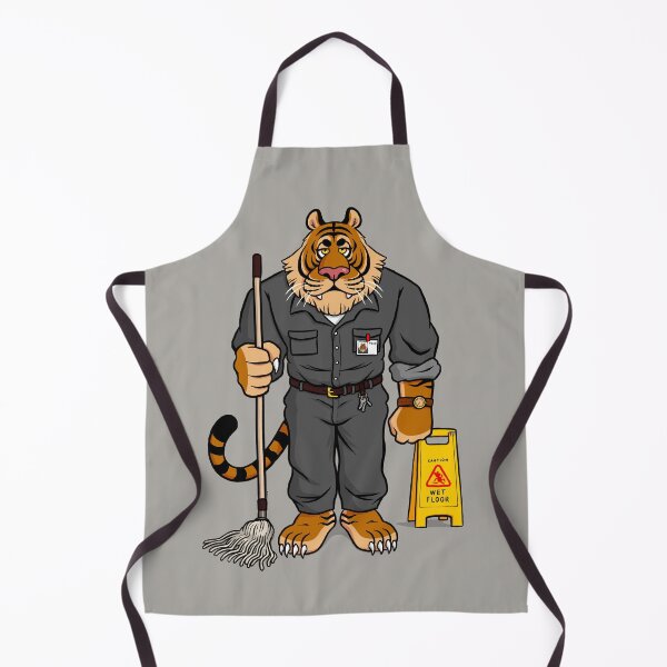 Item preview, Janitor Who Is Also A Tiger designed and sold by Jennifer-Smith.
