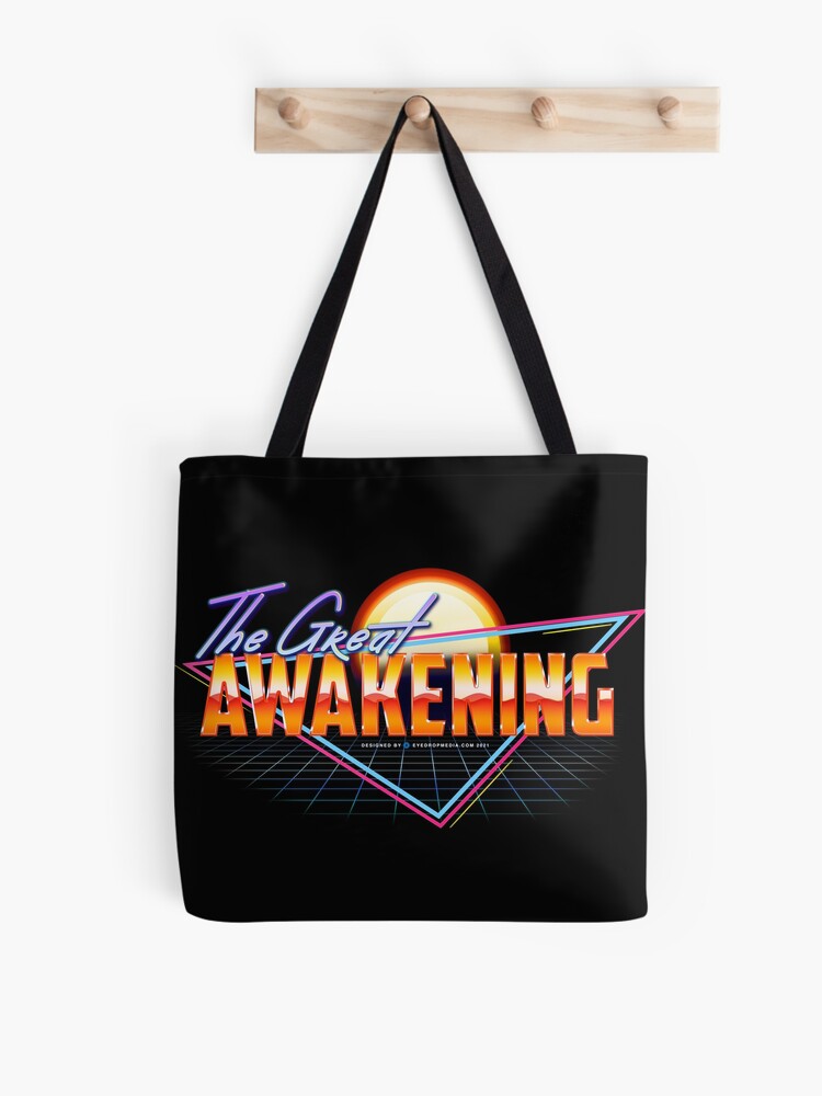 Thumbnail 1 of 2, Tote Bag, Waking up! designed and sold by EyeDropMedia.