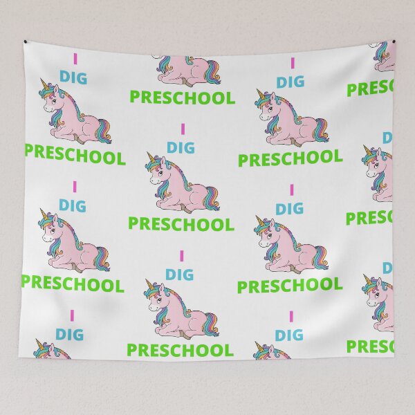 Item preview, I DIG PRESCHOOL. READY TO CRUSH PRESCHOOL.  designed and sold by Artloverperson1.