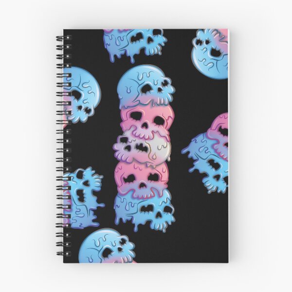 Item preview, Transgender Flag Skulls Trans Pride designed and sold by Irene Koh.
