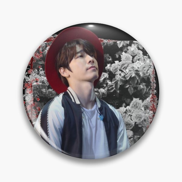 Item preview, Lee DongHae Super Junior Shindong Korean Kpop Floral Design designed and sold by Piosenka Art.