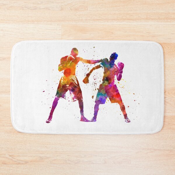 Item preview, Watercolor boxing match designed and sold by paulrommer.