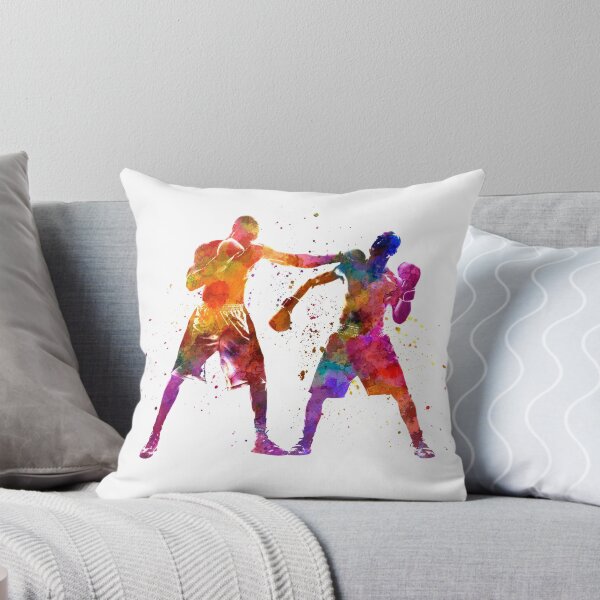 Item preview, Watercolor boxing match designed and sold by paulrommer.