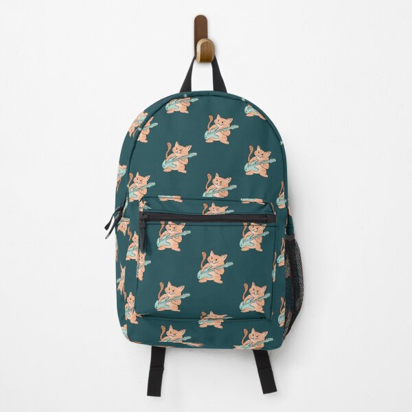 Item preview, cat playing guitar - cool designed and sold by Patrick Gervacio.
