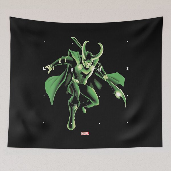 Item preview, Loki Halftone Word Stack Portrait  designed and sold by JoseDuarte.