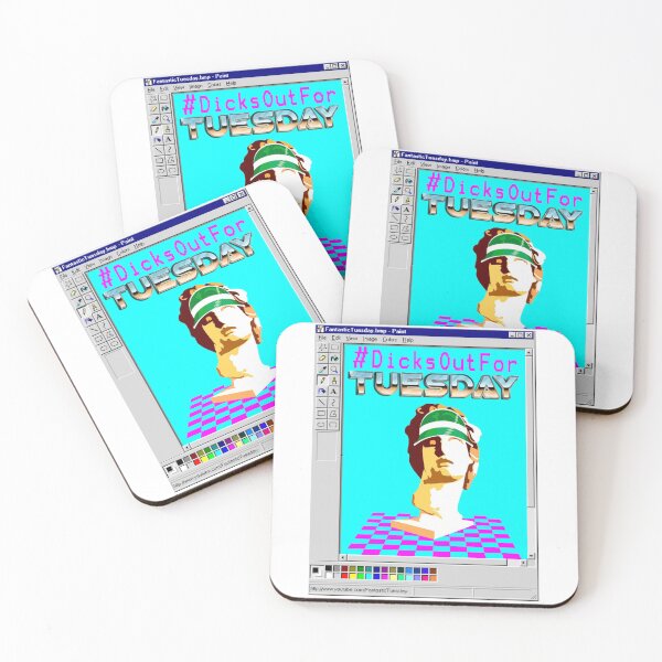 Item preview, DicksOutForTuesday (Turquoise) designed and sold by JoelTillslay.