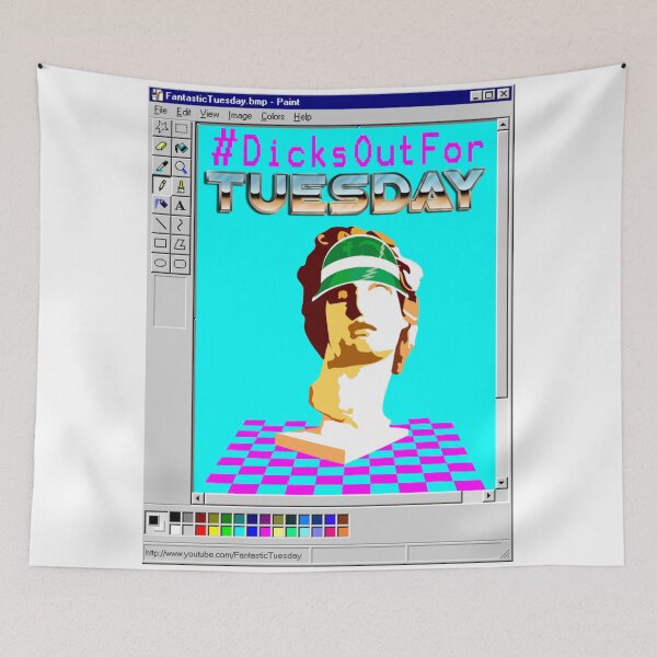 Item preview, DicksOutForTuesday (Turquoise) designed and sold by JoelTillslay.