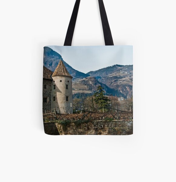 Schloss Maretsch (Castello Mareccio), Bolzano/Bozen, Italy All Over Print Tote Bag